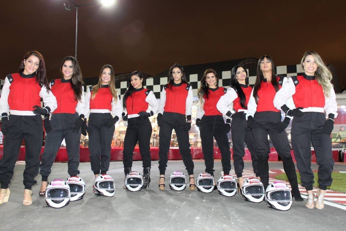 Gatas vão literalmente correr atrás do título de Musa do Kart – R7 Esportes